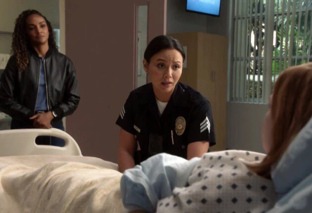 Кадр из 8 сезона сериала Новичок / Новобранец